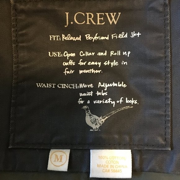 JCrew Boyfriend Fit Downtown Field Jacket, sz M - Picture 3 of 4